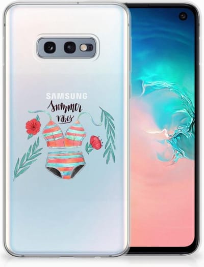 Samsung Galaxy S10e Telefoonhoesje met Naam Boho Summer