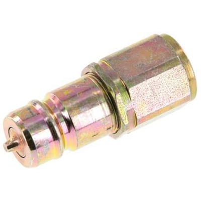Stalen DN 10 Hydraulische Koppeling Insteeknippel M16x1.5 Binnendraad ISO 7241-1 A D 17.3mm