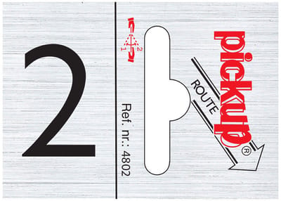 Pickup Route alulook 25x44 mm - cijfer 2
