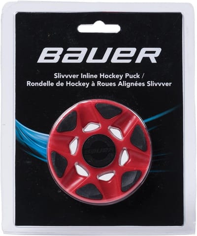 Inline Hockey Puck Rood - Geschikt voor Training en Wedstrijd