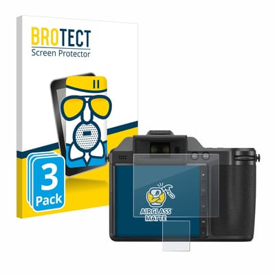 BROTECT - Screenprotector voor Fujifilm X-H2 - Folie Beschermfolie Beschermglas matte 3 Stuks