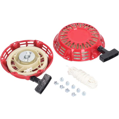 2 Pièces Lanceur à Cordon de Tondeuse à Gazon Lanceur à Cordon de Rechange Professionnel pour Moteur GX120 GX160 GX200
