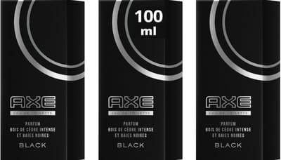 AXE Eau de Toilette Black - 3 x 100 ml Voordeelverpakking