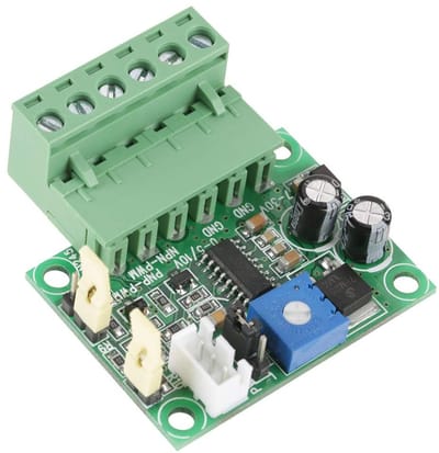 Allecto - Voltage to PWM Converter - 0-100% PWM Signaal - Compacte Module - 0-5V/0-10V Ingang - Voor Elektronische Projecten - Eenvoudig te Install...