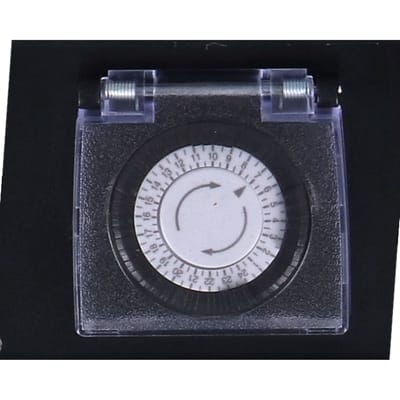 Tuincontactdoos 2-Voudig met Timer