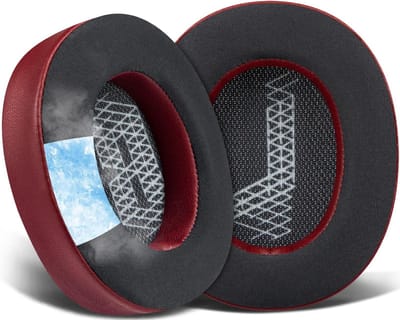 Dailygoods - SOULWIT Cooling Gel Vervangende Oorkussens voor JBL Live 500BT/Live 500 BT Over-Ear Draadloze Hoofdtelefoon, Earpads Cushions met Geluidisolerend Schuim