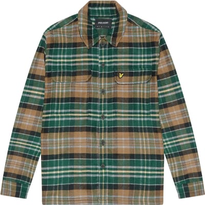 Lyle & Scott Check Flannel Overshirt