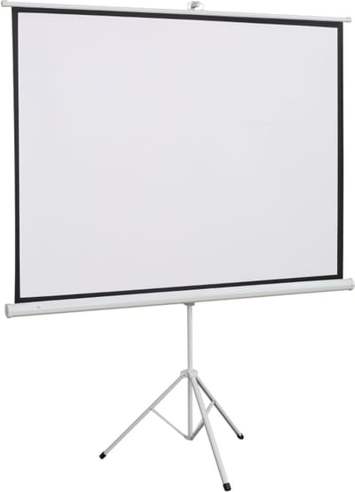 Projectorscherm - 84 inch - 4:3 - Beamerscherm - Verstelbare Hoogte - Projectiedoek - Thuisbioscoop & Presentaties - Bioscoopscherm - 171x131 cm - Wit