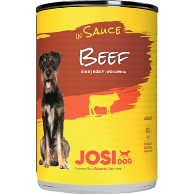 Josera Dog - JosiDog blikje in saus 12x415g - Rundvlees in saus