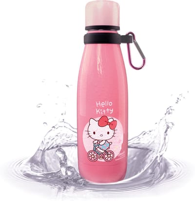 Hello Kitty - Thermosfles - Drinkfles Kinderen - Dubbelwandig - RVS - Drinkfles - 350 ml