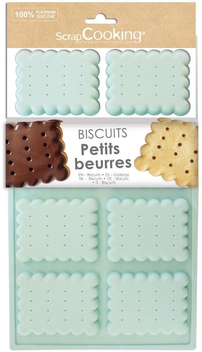 ScrapCooking Siliconen Mal Biscuit Petit Beurre