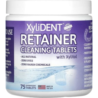 XyliDENT, reinigingstabletten met xylitol, 75 bruistabletten