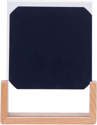 Zonnepaneel Educatief - Mini Paneel - Energie Leren - 24% Conversie Efficiëntie - 25 x 19 cm - Zwart
