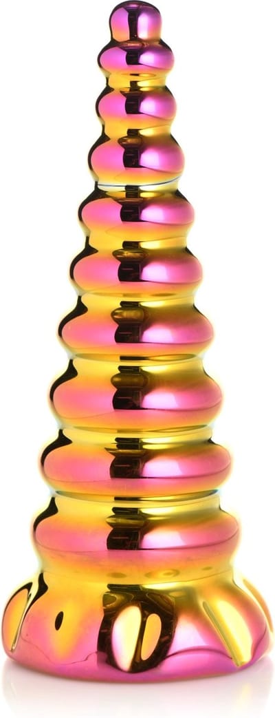 Creature Cocks - Twilight Regenboog Glazen Dildo
