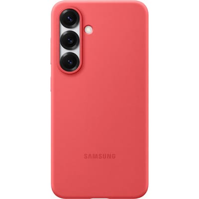 Originele Silicone Backcover voor de Samsung Galaxy S25 - Peach