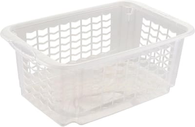 JGS ® en Ruimtebesparende Stapelbare Opbergmand van Polypropyleen voor Thuis en Kantoor