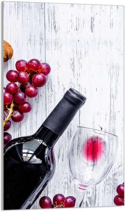 TMK ArtDeko 30x52 Serie - Snijplank Glas - Winogrono - Bescherming - Multicolor