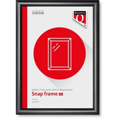 Kliklijst Quantore premium A3 25mm zwart