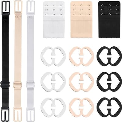 Verlengstuk voor beha, verlengstuk, beha-verlenger, elastische verlenghaakband, nylon beha-bandverlengers voor vrouwen, meerdere maten beschikbaar,Stijl 20