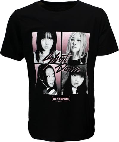 Blackpink Shut Down Photo Grid T-Shirt - Officiële Merchandise - XXL