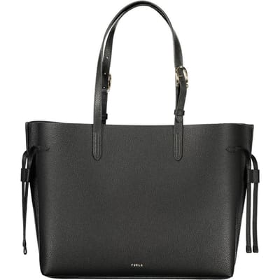 FURLA Leren schoudertas shopper Ava Tote Nero + Nero int zwart
