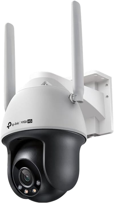 Dome Camera - Beveiligingscamera Buiten - 360 Graden Dekking - Waterdicht Ontwerp - 4mm Lens - Wit