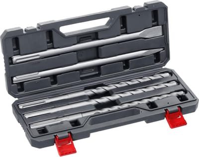 kwb 194000 40CR-staal Beitelset 5-delig 18 mm, 20 mm, 25 mm Gezamenlijke lengte 400 mm SDS-Max 5 stuk(s)