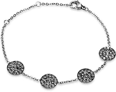 Montebello Armband Alandra - 316L Staal - ∅8mm - 17cm
