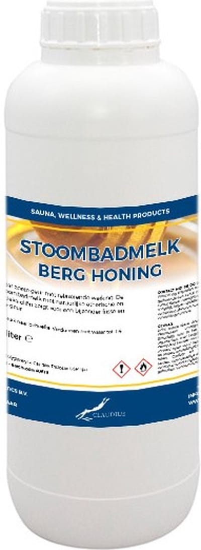 Stoombadmelk Berg Honing 1 liter