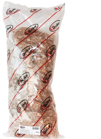 Nestmateriaal dierenhaar-hennep-sisal 500 gram - Nestmateriaal dierenhaar-hennep-sisal - Nestmateriaal - Nesten - Groenling (carduelis chloris) - Vuurvink (Lagonosticta senegala)
