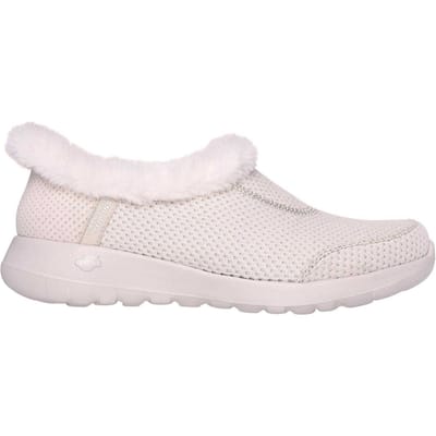 Skechers Platte laarzen voor dames voor onderweg (Natuurlijk)