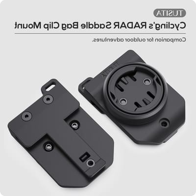 Fiets Zadeltas Bevestigingsclip voor Wahoo TRACKR RADAR - Waterdicht, Ruim en Stevig