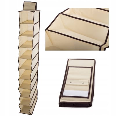 Kast organizer 10-Vaks - Kleding Organizer - Opbergsysteem - Perfect voor laarzen, schoenen of pantoffels - Stofvrij - Vochbestendig