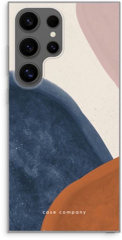 Case Company® - Hoesje geschikt voor Samsung Galaxy S24 Ultra hoesje - Geo #1 - Soft Cover Telefoonhoesje - Bescherming aan alle Kanten en Schermrand