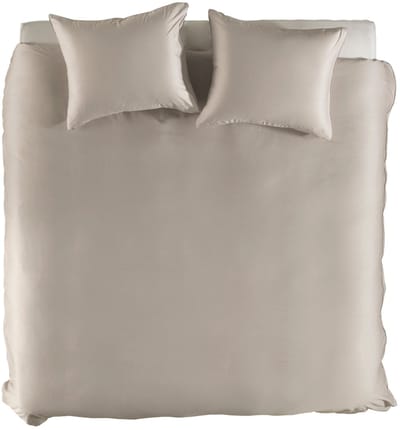 Yellow Dekbedovertrek Bamboo - Eenpersoons - 140x200-220 cm - Flint Grey