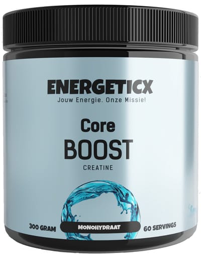 Energeticx Creatine - Supplement voor Spieropbouw & Prestaties, Creatine Monohydraat 100% - Poeder - Smaakloos - 300 Gram