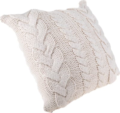 Bianchidino - Stoffen kussen beige met patroon