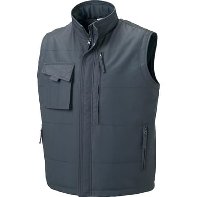 Russell Heren Werkkleding Giletjas (Konvooi Grijs)
