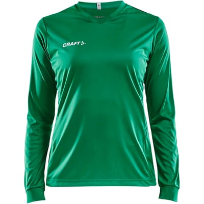 Craft Squad Jersey Solid LS W 1906885 - Team Green - XXL