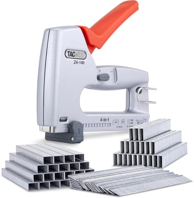 Z4-140 Heavy Duty 4-in-1 metalen niet-nagelpistool - 4000 nietjes 2000 nagels - type 140 91 nietjes 18G nagels 180 headless pins