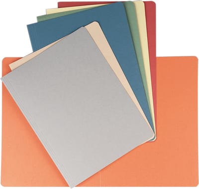 Class'ex dossiermap formaat 24 x 32 cm (voor formaat A4) geassorteerde kleuren