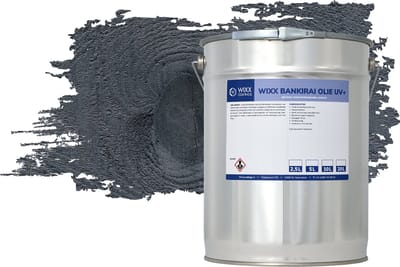 Wixx Bankirai Olie UV+ - 10L - Zwart