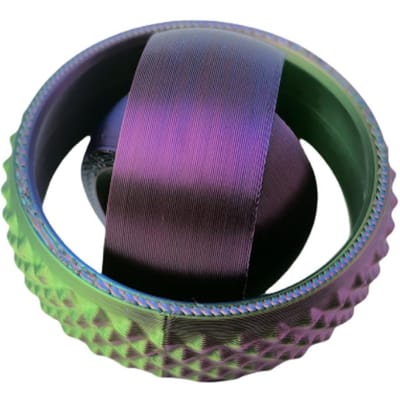Nieuw 3D Geprint Roterend Bal Speelgoed O-Vormige Universele Vingertop Gyroscoop Zwaartekracht Rotatie Angstverlichting Decompressie Cool Speelgoed