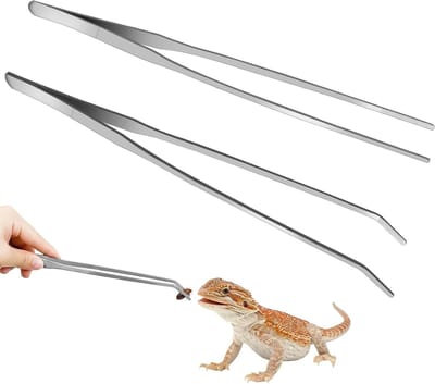 Aquariumpincet set van 2 stuks voor het onderhouden van aquaria, ideaal voor planten en decoratie