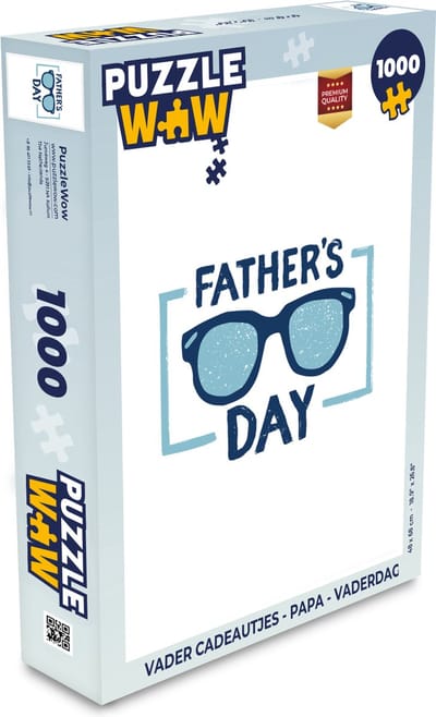 Puzzel Spreuken - Papa - Father's Day - Quotes - Legpuzzel - Puzzel 1000 stukjes volwassenen - Vaderdag cadeautje - Cadeau voor vader en papa