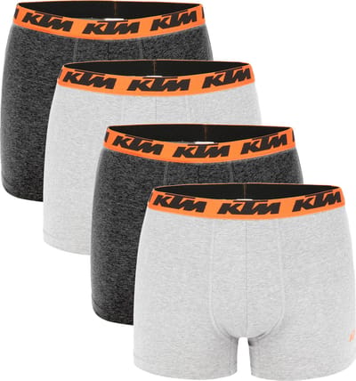 KTM by FREEGUN boxershort voor heren ondergoedbroek herenboxer 4 multipack