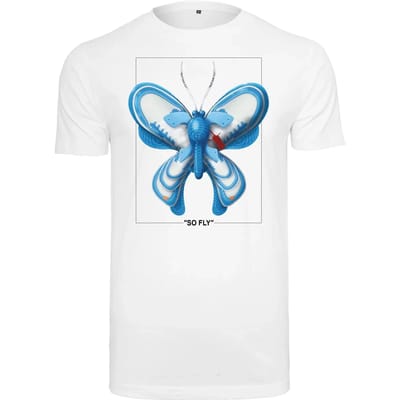 Mister Tee - So Fly Heren T-shirt - XS - Wit