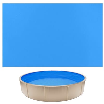 VEVOR Zwembadfolie 3,5 M, Zwembadfolie voor Een Wandhoogte van 120 cm, Vervangingsfolie van PVC, Binnenfolie 0,8 mm Dik, Unibead Zwembadfolie, Vervangingsfolie, Geschikt voor Bovengrondse Zwembaden, Blauw