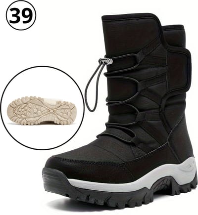 Livano Snowboots - Sneeuwschoenen - Wintersport Sneeuwboots - Dames - Ski - Ski Gadgets - EU39 - Zwart