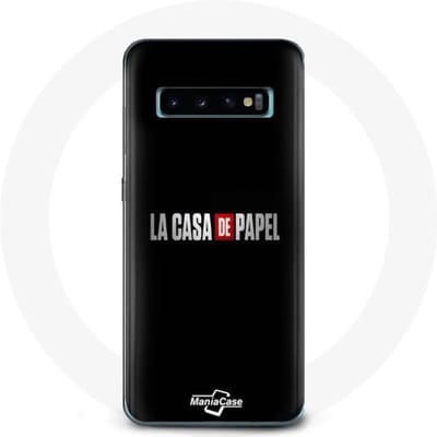 Hoesje voor Samsung Galaxy s10 plus La casa de papel-logo